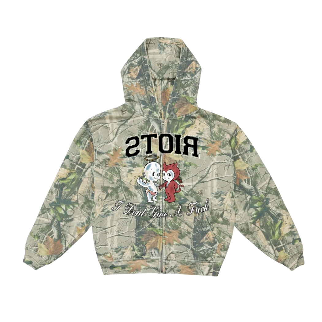 CAMO SINNER HOODIE