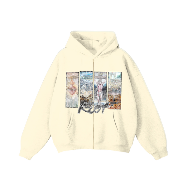SAVIOR ZIP HOODIE – Riot Galleria